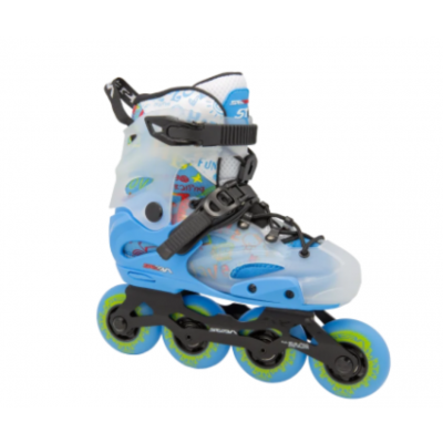SEBA ST MX  Adjustable Inline Roller Skates - Blue