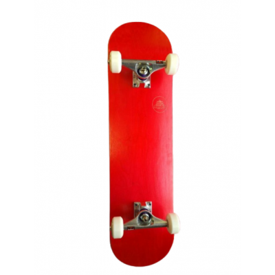 Custom Sushi Pagoda Stamp Skateboard - Red 7.875" 