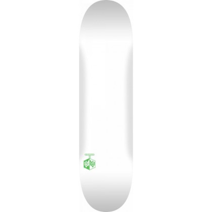 Mini Logo Chevron Detonator Mini Skateboard deck 7.5" -  Solid White	