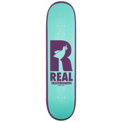 Real PP Renewal Doves	Skateboard Deck Teal - 8.06"
