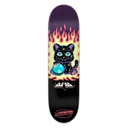 Santa Cruz Asta Space Kitten Skateboard Deck Multi - 8"